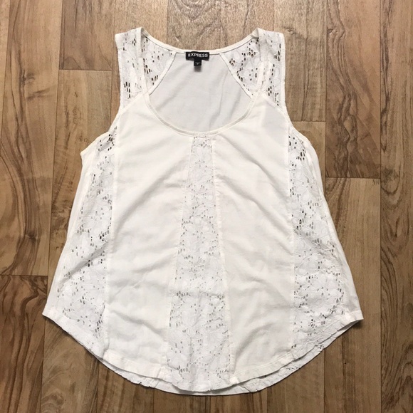 Express Tops - Express Lace Tank